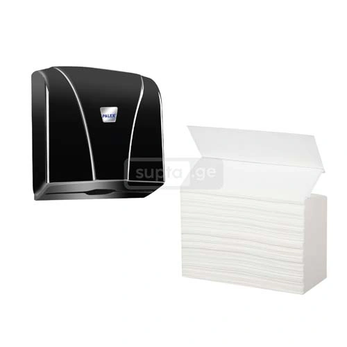PALEX Z-Folded paper towel dispenser Black